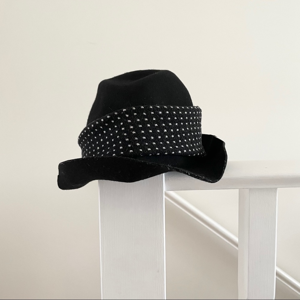 🖤Black Fedora Hat - Picture 3 of 8